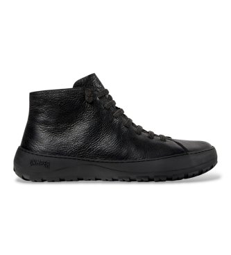 Camper Uomo Pelle Per K300541-001 Stivaletti In Peu Serra Neri (45), Nero, Basso, Stringhe, Casual