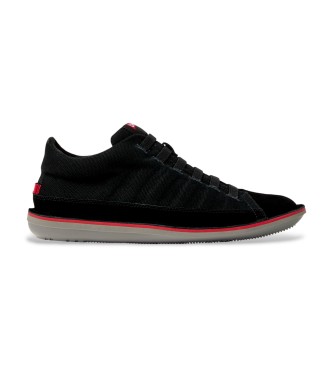 Camper para hombre. 36791-080 Zapatillas Beetle negro (46), Tela, Plano, Cordones, Casual
