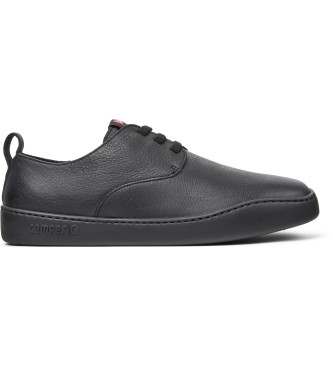 Camper para hombre. K100977-004 Zapatos de piel Peu Touring negro (41), Plano, Cordones, Casual