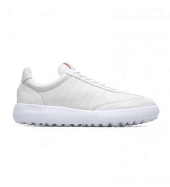 Camper para mujer. K201060-001 Zapatillas de piel Pelotas XLite blanco (39), Plano, Cordones, Casual