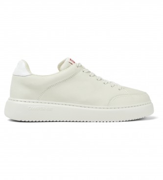 Imagen Camper para mujer. K201438-003 Zapatillas de Piel Runner K21 blanco (36), Plano, Cordones, Casual