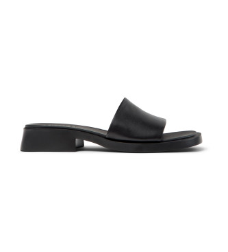 Camper para mujer. K201740-001 Sandalias de piel Ultrasoft negro (38), 1 a 3cm, Ninguno, Casual