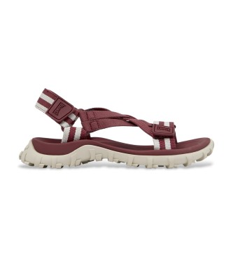 Camper para mujer. K201879-003 Sandalias Drift Trail marrón (41), Plano, Velcro, Casual, Outdoor, Poliéster reciclado