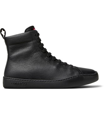 Camper para mujer. K400817-001 Botines de piel Peu Touring negro (40), Plano, Cordones, Casual
