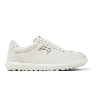 Camper para mujer. K201759-006 Zapatillas de Piel Pelotas XLF blanco (37), Plano, Cordones, Casual