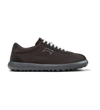 Camper para hombre. K101019-005 Zapatillas de piel Pelotas XLF gris (46), 3 a 5cm, Ante, Cordones, Casual