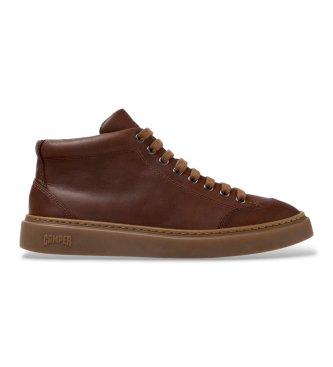Camper - Zapatillas botín de piel Peu Touring marrón