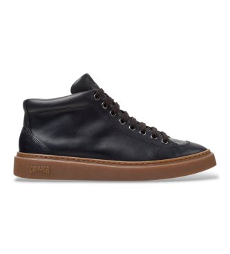 Camper - Zapatillas botín de piel Peu Touring negro