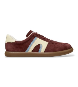 Camper - Zapatillas de piel Pelotas Soller burdeos