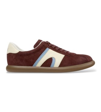 Camper - Zapatillas de piel Pelotas Soller burdeos