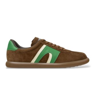 Camper - Zapatillas de piel Pelotas Soller marrón