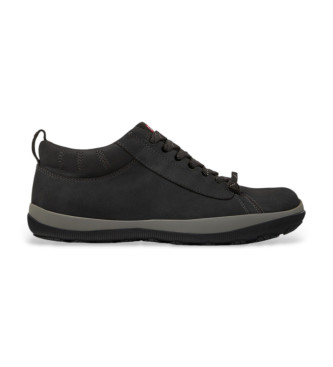Camper para hombre. K300285-044 Zapatillas de Piel Peu Pista GM gris (43), Plano, Cordones, Casual