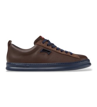 Camper - Zapatillas de piel Runner Four marrón