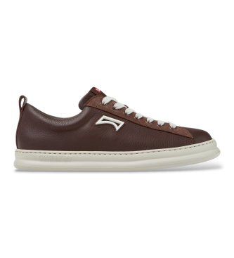 Camper - Zapatillas de piel Runner Four marrón