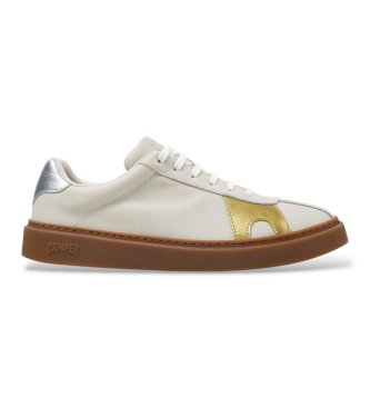Camper - Zapatillas de piel Runner Twentyfive Twins blanco