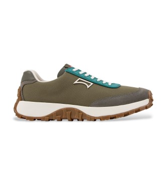 Camper para hombre. K100864-049 Zapatillas Drift Trail verde (41), Tela, Plano, Cordones, Casual, Deportivo, Outdoor, Multideporte