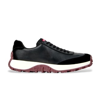 Camper para hombre. K100928-021 Zapatillas de Piel Drift Trail negro (44), Plano, Cordones, Casual