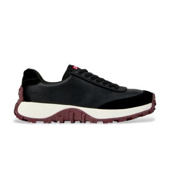 Camper para mujer. K201586-021 Zapatillas de Piel Drift Trail negro (39), Plano, Cordones, Casual