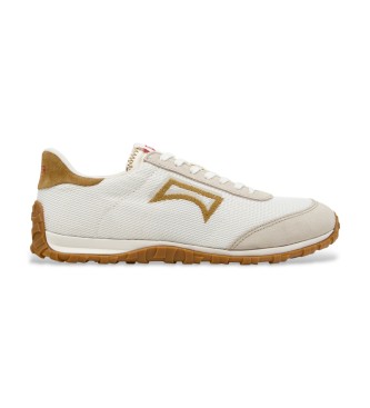 Camper para hombre. K101098-001 Zapatillas Drift Walk blanco (40), Plano, Cordones, Casual, Poliéster reciclado