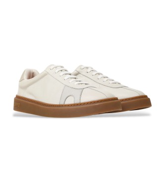 Camper para hombre. K101107-001 Zapatillas de Piel TWS blanco roto (45), Plano, Cordones, Casual