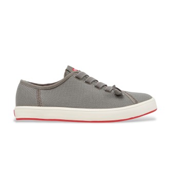 Camper para mujer. K201884-005 Zapatillas Peu Rambla II gris medio (41), Tela, Plano, Cordones, Casual
