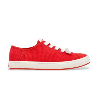 Camper para mujer. K201884-004 Zapatillas Peu Rambla II rojo (41), Tela, Plano, Cordones, Casual