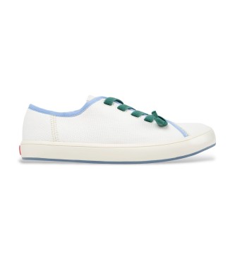 Camper para mujer. K201884-006 Zapatillas Peu Rambla II blanco (39), Tela, Plano, Cordones, Casual