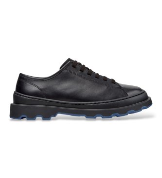 Camper - Zapatos de piel de cordones Brutus+ negro