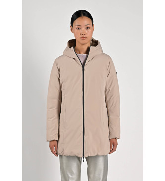 Canadian Classics para mujer. CN.G224304W Abrigo Moosonee beige (M/L), Casual, Poliéster