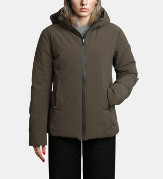 Canadian Classics för kvinnor. CN.G224303W Moosonee Vändbar kappa svart (L), Casual, Polyester
