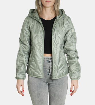 Chaqueta Lauren re (M), Casual, Verde, Nylon, Manga larga