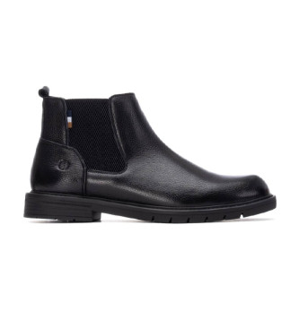 Carmela para hombre. 16267302-NEGRO Botines 162673 negro (40), Piel, Plano, Ninguno, Casual