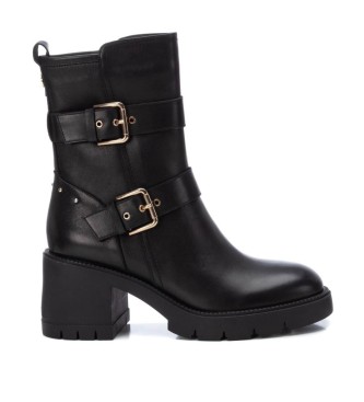 Carmela para mujer. 16189601-NEGRO Botines de Piel 161896 negro (37), 5 a 8cm, Cremallera, Casual, Carmela outlet 2024.
