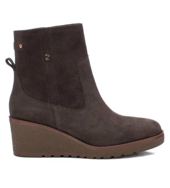 Carmela para mujer. 16192006-GRIS Botines de Piel 161920 marrón (41), 5 a 8cm, Cremallera, Casual, Carmela outlet 2024.