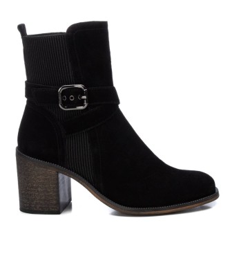 Carmela para mujer. 16196902-NEGRO Botín De Mujer 161969 negro (35), Piel, 5 a 8cm, Cremallera, Casual, Carmela outlet 2024.