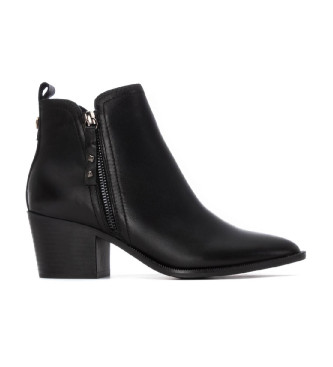 Carmela para mujer. 16258501-NEGRO Botines 162585 negro (35), 3 a 5cm, Cremallera, Casual