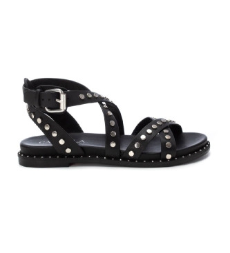 Carmela för kvinnor. 16239301-NEGRO Sandaler i läder 162393 svart (41), Hud, Karta, Spänne, Casual