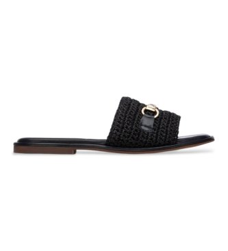 Carmela para mujer. 16328803-NEGRO Sandalias 163288 negro (38), Tela, Plano, Ninguno, Casual