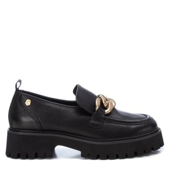 Carmela para mujer. 16106101-NEGRO Mocasines de piel 161061 negro (36), 1 a 3cm, Ninguno, Casual, Clásico, Carmela outlet 2024.
