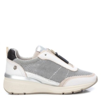 Carmela para mujer. 16142203-BLANCO Zapatillas 161422 blanco (40), Piel, 3 a 5cm, Cordones, Casual, Carmela outlet 2024.