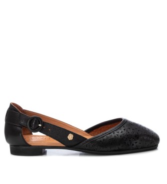 Carmela para mujer. 16158406-NEGRO ZAPATO DE MUJER CARMELA 161584 negro (41), Piel, Plano, 1 a 3cm, Hebilla, Casual, Clásico, Carmela outlet