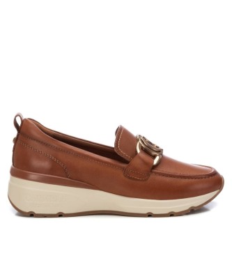 Carmela para mujer. 16182202-CAMEL Mocasines de Piel 161822 marrón (39), 3 a 5cm, Ninguno, Casual, Carmela outlet 2024.