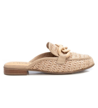 Carmela para mujer. 16231102-BEIGE Zuecos 162311 beige (35), Plano, Ninguno, Casual