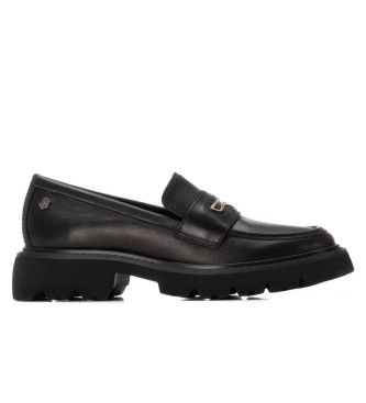 Carmela para mujer. 16254503-NEGRO Zapatos de piel 162545 negro (38), Plano, Ninguno, Casual