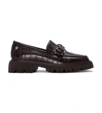 Carmela para mulher. 16254703-MARRON Mocassins 162547 castanho (36), Marrom, 3 a 5cm, Nenhum, Casual