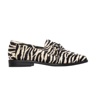 Carmela para mulher. 16269701-CEBRA Sapatos 162697 brancos (37), 1 a 3cm, Nenhum, Casual, Animal print