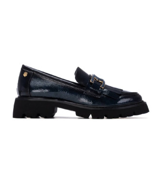 Carmela para mujer. 16269803-NAVY Mocasines 162698 marino (41), 1 a 3cm, Ninguno, Casual, Charol