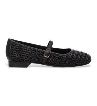 Carmela para mujer. 16231703-NEGRO Zapatos 162317 negro (39), Plano, Hebilla, Casual, Clásico