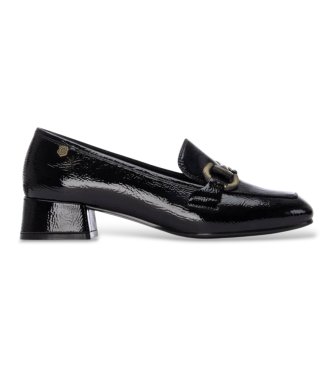 Carmela para mujer. 16253901-ANTRACITA Zapatos de Piel 162539 negro (36), 1 a 3cm, Ninguno, Casual, Clásico