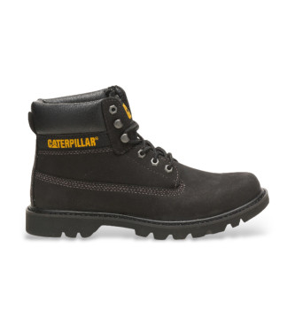 Caterpillar para hombre. P110425 Botines de Piel Colorado 2.0 negro (42), Plano, Cordones, Casual, Caterpillar outlet 2024.
